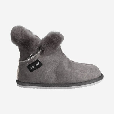 Shepherd Damen - Hausschuhe Bella grau