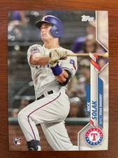 2020 Topps #166 Nick Solak RC - Rangers