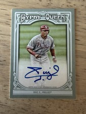 2013 Topps Gypsy Queen CARLOS RUIZ Philadelphia Phillies AUTO Insert MINT