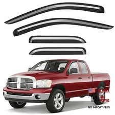 Window Rain Guard for 2002-2008 Fit for 2002-2009 Dodge Ram 1500 2500 3500