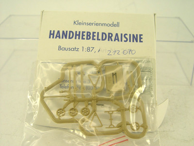Handhebel Bahn Draisine  - BEKA HO Bausatz  1:87 - 212070 - gebr.
