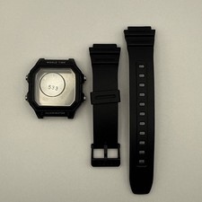 Casio AE1200 OEM cassa orologio originale, piastra posteriore acciaio inox e cinturini in resina nuovo