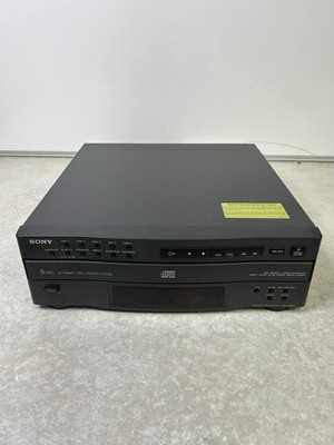 Sony CDP-C322M 5 Disc Midi CD Player Karussell Wechsler voll funktionsfähig - ohne Fernbedienung