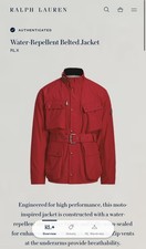 Ralph Lauren RLX Red waterproof Sports jacket size L RRP £699 Luxury & Stylish