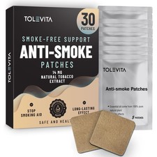 Anti- Smoke Herbal Patches Beige 14 mg  Quit Smoking to Help Reduce...
