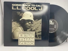 LL COOL J “Going Back To Cali” From Less Than Zero LP/12” Single Cleaned Tested