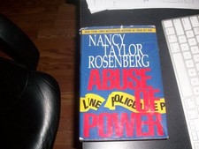 ABUSE OF POWER DOUBLEDAY DIRECT LARGE PRINT EDITION By Nancy Taylor Rosenberg VG