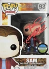 Funko Pop! Supernatural: Sam #93 Bloody Metallic Signed Jared Padalecki W/COA