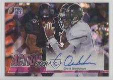 2022 Leaf Pro Set Metal Action Ink Pink Crystals 10/15 Chris Oladokun Auto 1q2
