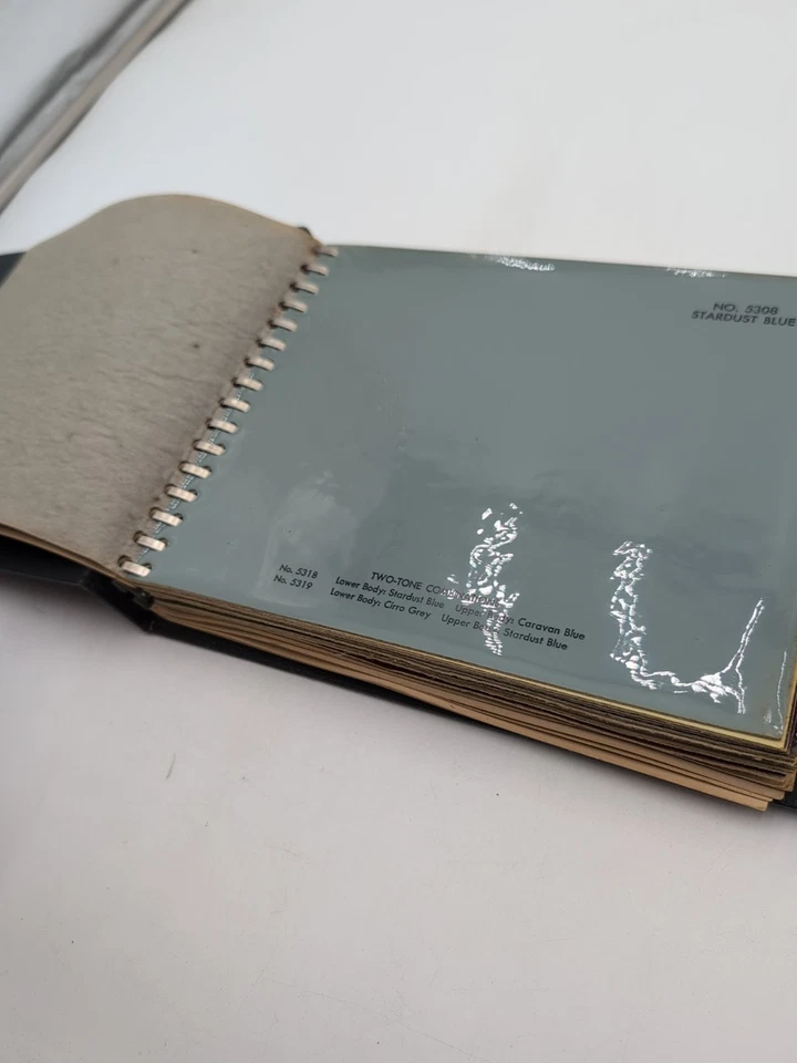 1953 Pontiac цвет и обивка дилер альбом двойной полоски шоу-рум книга - Изображение 4 из 4