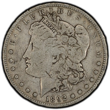 1892 S Morgan Dollar - PCGS VG10 - Original Better Date Piece! w/True View