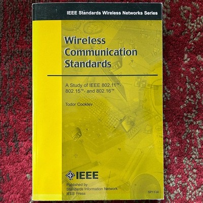 Wireless Communication Standards by Todor Cooklev 2004 IEEE Press Softcover