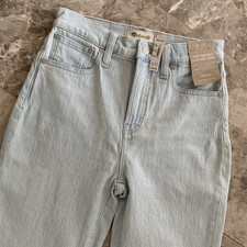 Madewell The Perfect Vintage Jean Women  s 25 Light Blue High Rise Tapered NWT
