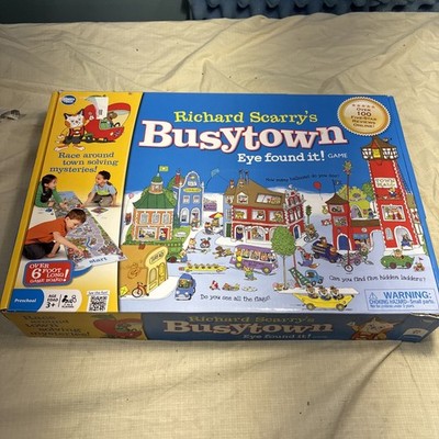Richard Scarry's Busytown Eye Found It Game COMPLETE Wonder Forge 2012 Kids