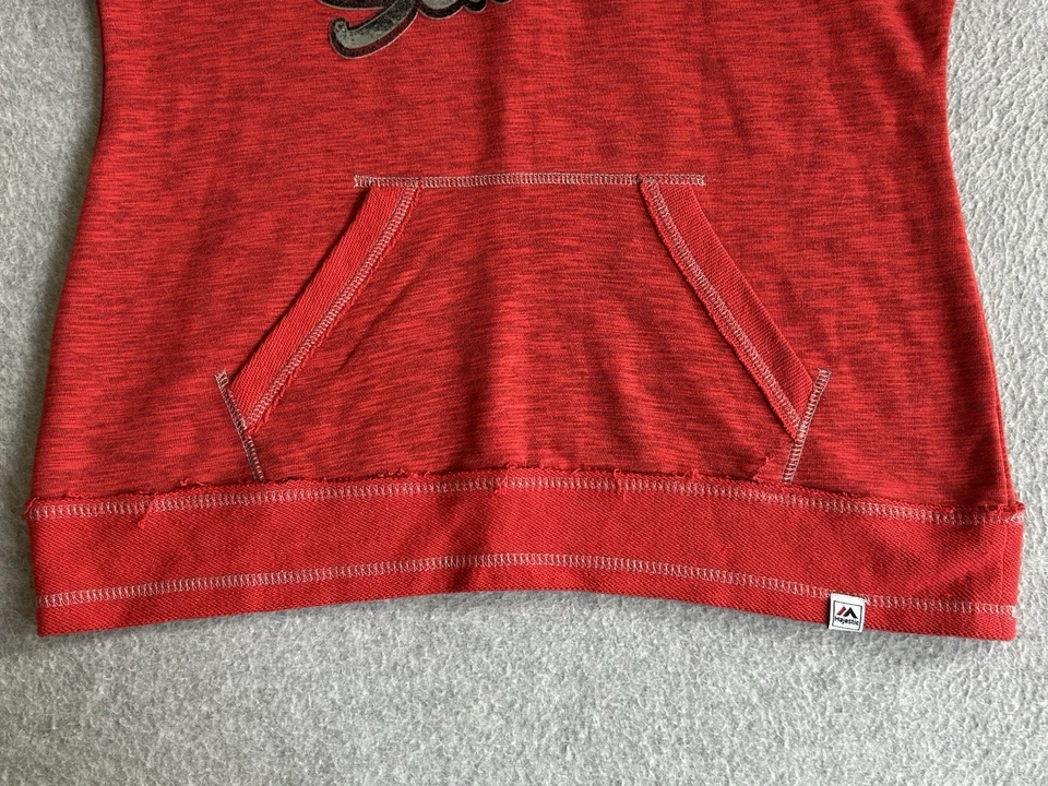 Ottawa Senators Hoodie Womens Medium Red Sweatshirt Pullover Long Sleeve NHL - Image 3 of 4