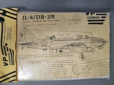 Victoria Products 1/72 Vacuform Kit - Ilyushin IL-4/DB-3M WWII Soviet Bomber