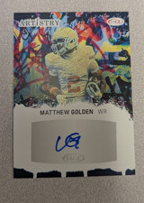 2025 Sage Matthew Golden Artistry Autograph