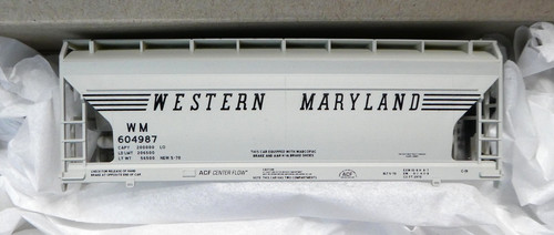 Accurail HO #2217 Western Maryland/WM (2 bahías ACF Cov'd Hopper) | Zustand: New