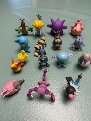 Jakks Pacific Pokemon Figures From 2000s Mini Lot of 15 