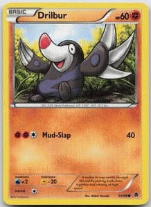 Drilbur 55/98 Emerging Powers Common Pokemon TCG