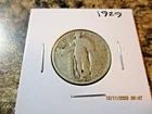 1929 STANDING LIBERTY SILVER QUARTER        AA