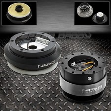 Nrg Steering Wheel Hubgen 2.0 Black Quick Release For 92-95 Honda Civic Accord