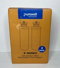 Purewell PF-4 Ceramic 3-Stage Purification Elements, 2 Pack, K Series Z-3