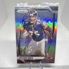 Panini 2024 Prizm Jonathan Ogden Silver #25 Baltimore Ravens Football NFL Card