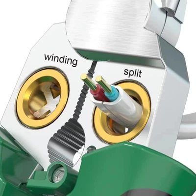 8In1 Wire Stripper Twister for Cutting and Pulling Wires, Cable Scissors,Voltage