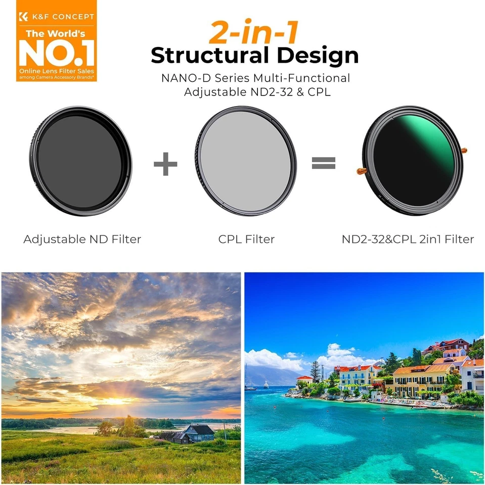 ND & CPL Circular Polarizer 67mm Filter - Image 4 of 4