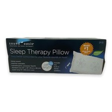 Sound Oasis SP-151 Sleep Therapy Pillow Volume Control Tinnitus 20"x26"