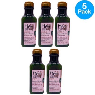 Maui Moisture Thicken & Restore Bamboo Fibers Conditioner 13 fl oz 5 Pack Bundle