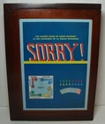 SORRY! VINTAGE GAME COLLECTION BOOKSHELF EDITION WOODEN BOX PARKER BROTHERS 2016