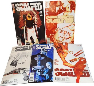 US Comic Pack Scalped #1-5 | Jason Aaron | Vertigo Comics | 2007 | SPK