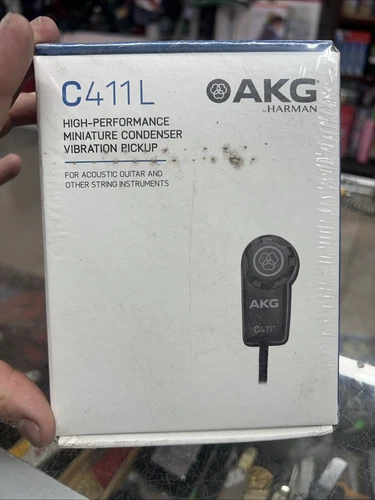 AKG C411 L High-Performance Miniature Condenser Vibration Pickup
