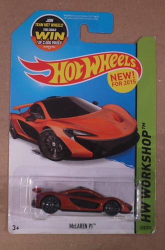 Hot Wheels McLaren P1 Real Riders Metal CARS & Donuts Forza Motorsport 8 Cars - Picture 17 of 18
