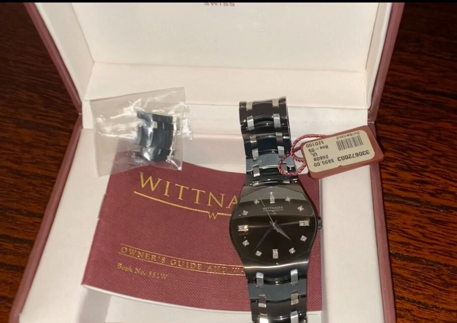 Men’s Black Montserrat Wittnauer WatchC9671400 - Image 4 of 4