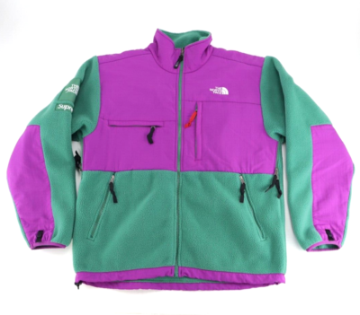 SUPREME X THE NORTH FACE DENALI 2008 JACKET GREEN PURPLE SUPREME X THE NORTH FACE DENALI 2008 JACKET GREEN PURPLE