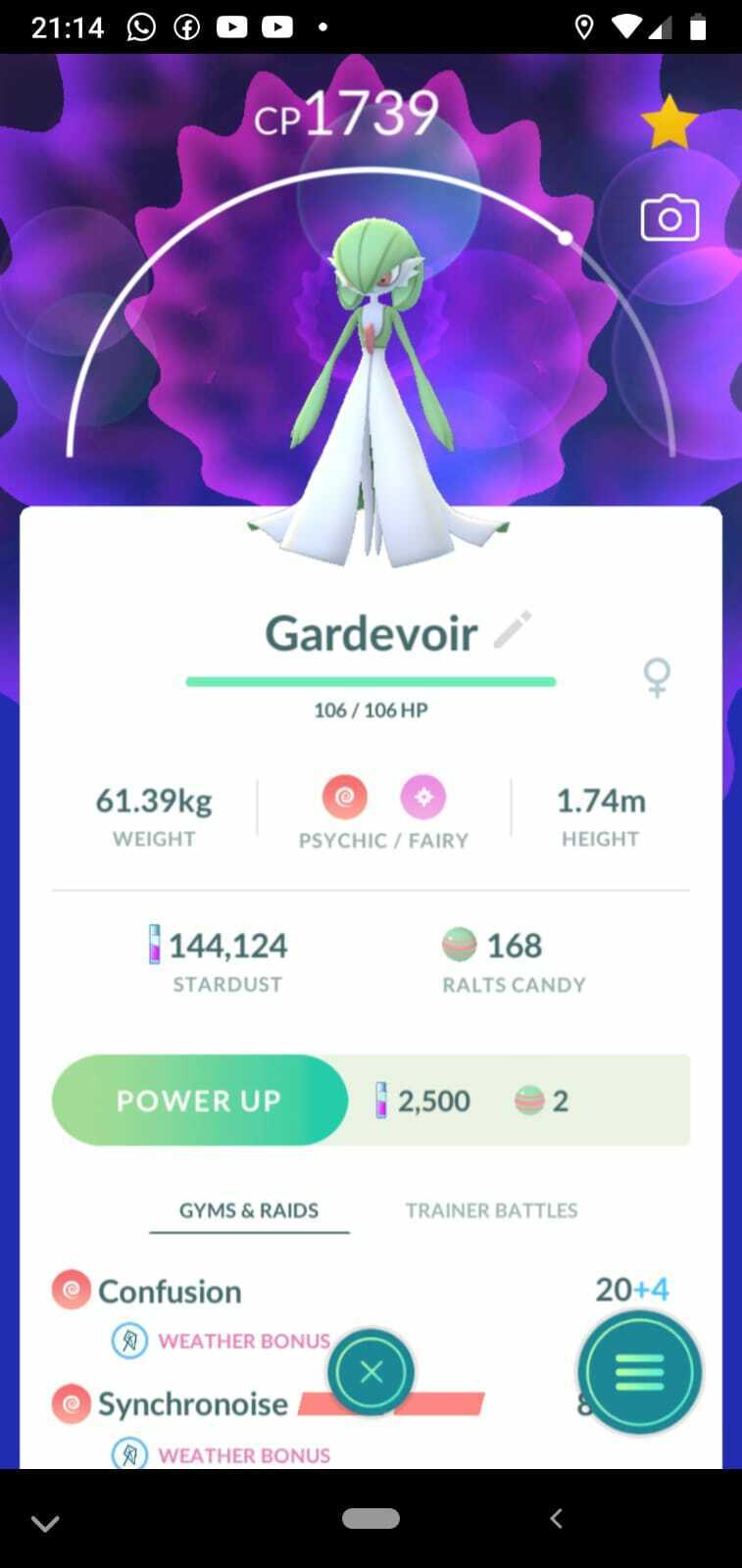 What is the best moveset for Gardevoir in Pokemon GO? (February 2023)