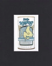 8X10" Matted Print Vintage Can Picture: Little Muskego Beer, Leinenkugel Jacob