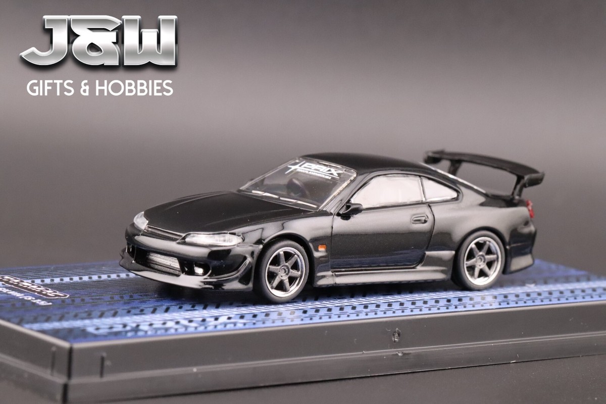 Franziska S15  Tarmac Works x PRIX Nissan Silvia S15 TONNDERU Black Vertex