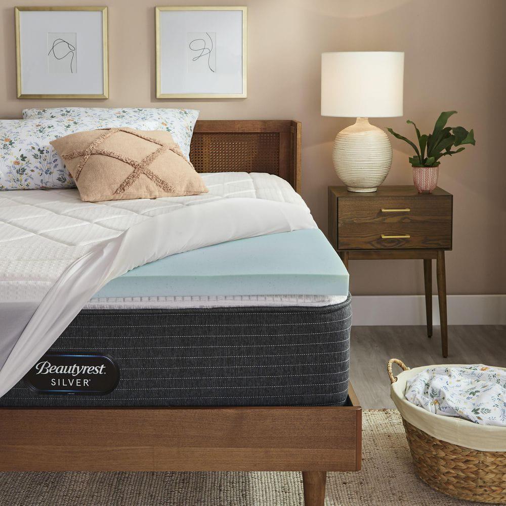 Stylewell 3" Mattress Topper Full Size Breathable Gel Infused Memory