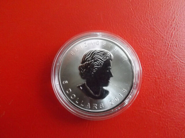 * Kanada Maple Leaf 5 Dollars Silber 2018 (1 Oz..999) * (Schub64)