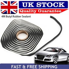 4M 13FT Butyl Tape Rubber Glue Headlight Sealant Retrofit Reseal Headlamps Door