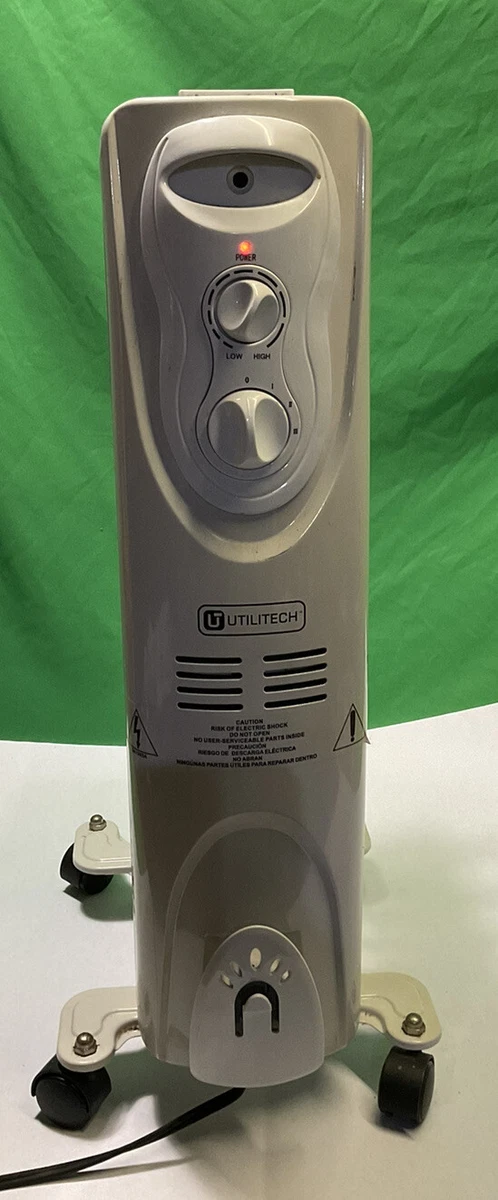 Utilitech 1500-Watt Oil-filled Radiant Tower Electric Space Heater 0689360  | eBay