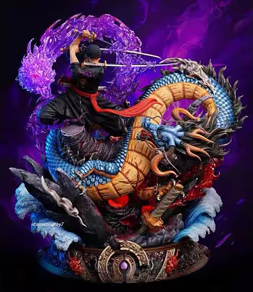Platinum Nature Studio One Piece Roronoa Zoro vs Kaido Resin