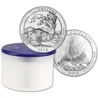 ATB America the Beautiful Silver 5 oz 25C - BU - Random Date Tube of 10