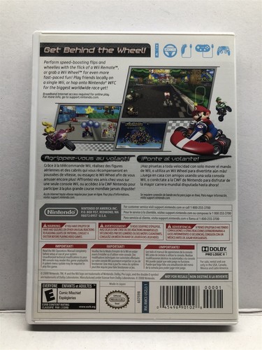 Mario Kart Wii (Wii, 2008) Family Fun Racing Game - Completo con manuale - Testato - Foto 2 di 4
