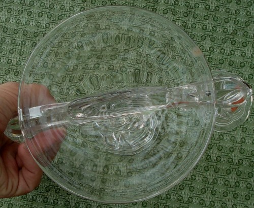 Fostoria Baroque 8.5” Candelabrum, 3-lite Crystal Clear, Gorgeous Candlestick - Picture 8 of 9
