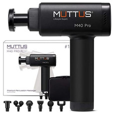 Muttus Professional Gym Use Handheld Heating Deep Tissue Muscle Massage Gun